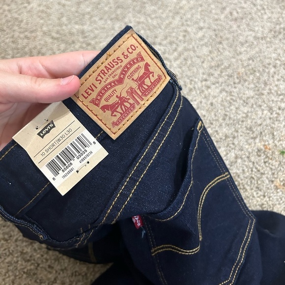 NWT Levi's 311 Shaping Skinny jeans Darkest Sky Dark Wash Cotton Stretch Size 30 - Picture 5 of 11